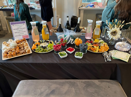 Mimosa Bar & Breakfast Tray